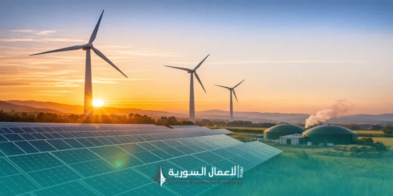 الطاقة المتجددة في سوريا: فرصة اقتصادية ضمن مسار الاقتصاد الأخضر