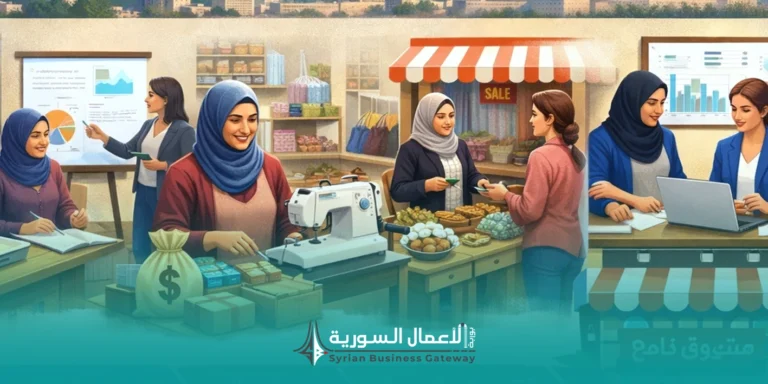 كيف تتحول المبادرة النسائيَّة في سوريا من جهدٍ فرديٍّ إلى مشروعٍ له سوقٌ واستمراريَّةٌ؟