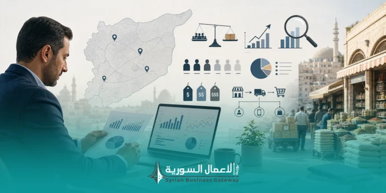 كيفية تحليل السوق في دراسة الجدوى: خطوات عملية تناسب واقع الاقتصاد السوري