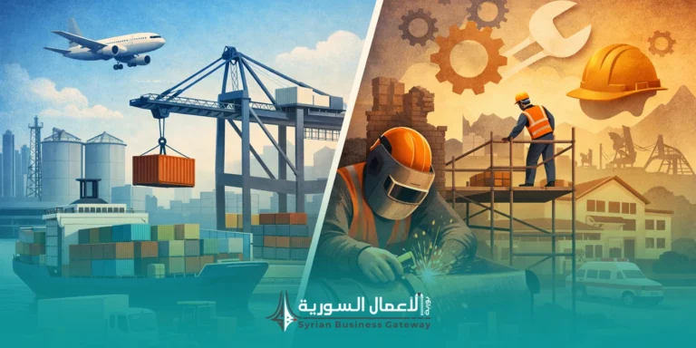 هل تتجه المناقصات في سوريا أكثر إلى التوريد أم إلى الصيانة والتأهيل؟