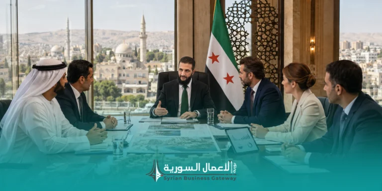 لقاءات الشرع مع رجال أعمال من الإمارات ومصر وتركيا: هل تبدأ سوريا رسم خريطة استثمار إقليمية جديدة؟