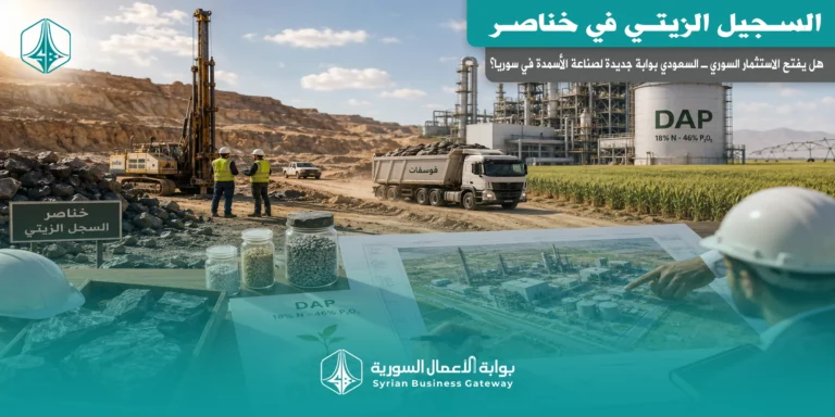 السجيل الزيتي في خناصر: هل يفتح الاستثمار السوري ـ السعودي بوابة جديدة لصناعة الأسمدة في سوريا؟