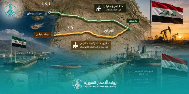 العراق يمدد مسار جيهان لعام واحد: ماذا يعني ذلك لمشروع خط كركوك–بانياس والدور اللوجستي السوري؟