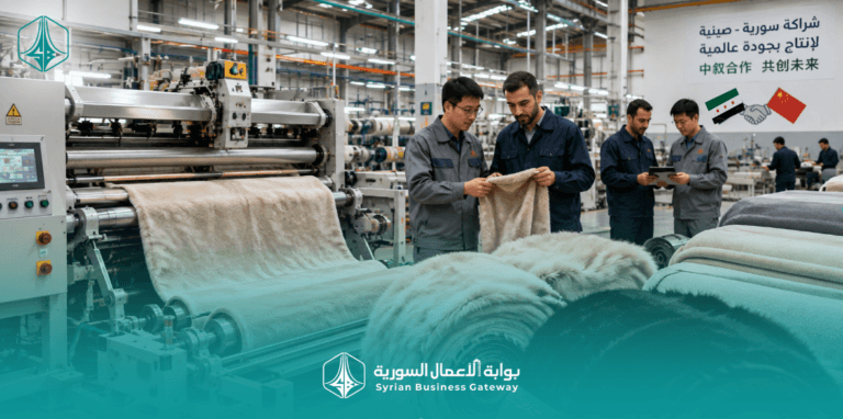 أول معمل متخصص بالفراء الصناعي في سوريا يفتتح في عدرا بطاقة 10 ملايين متر سنوياً