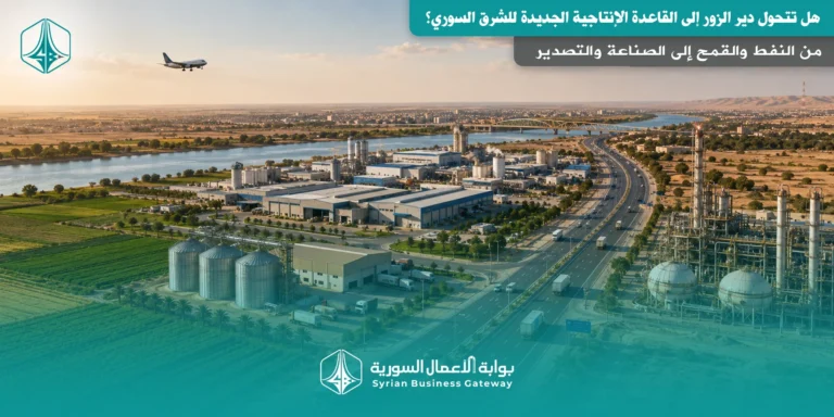 من النفط والقمح إلى الصناعة والتصدير: هل تتحول دير الزور إلى القاعدة الإنتاجية الجديدة للشرق السوري؟