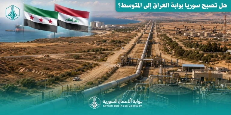 من إحياء كركوك–بانياس إلى ممر نفطي بـ15 مليار دولار.. هل تصبح سوريا بوابة العراق إلى المتوسط؟
