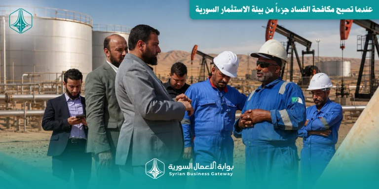 تجاوزات نفط دير الزور: عندما تصبح مكافحة الفساد جزءاً من بيئة الاستثمار السورية