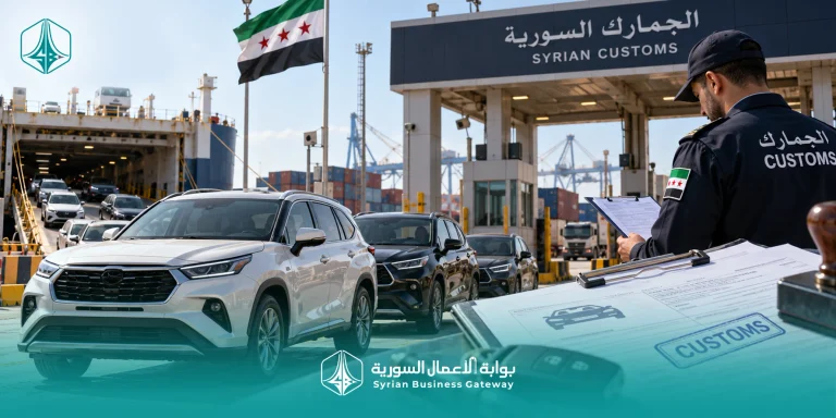 استيراد السيارات إلى سوريا 2026: ما القواعد النافذة فعلياً بعد تغييرات الجمارك والمناطق الحرة؟