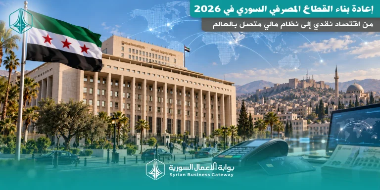 إعادة بناء القطاع المصرفي السوري في 2026: من اقتصاد نقدي إلى نظام مالي متصل بالعالم